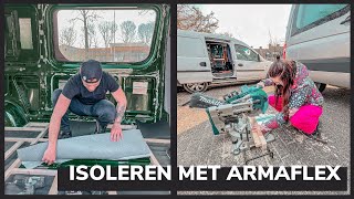 Camper isoleren met Armaflex [upl. by Lelah]