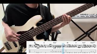 BASS COVER Mariya Takeuchi  Plastic Love [upl. by Godart857]