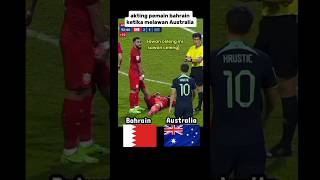 Akting pemain Bahrain vs Australia viralshorts sepakbola bahrain [upl. by Beitnes]