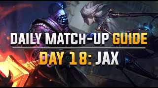 DAILY CAMILLE MATCHUP GUIDE DAY 18 Jax [upl. by Ahsaela428]