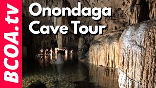 Onondaga Cave Tour at Onondaga Cave State Park  Missouri Must See [upl. by Beverlie]