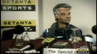 Mourinho on Setanta  2005 Barcelona Press Conference [upl. by De Witt]