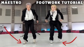 SEVENTEEN 세븐틴 MAESTRO footwork dance move tutorial dance break mirrored [upl. by Oakman994]