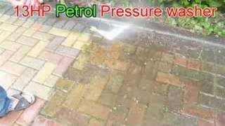 Titan Pro 13HP Petrol Pressure Washer [upl. by Eatnoj]