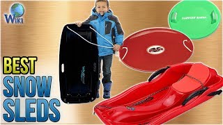 7 Best Snow Sleds 2018 [upl. by Ezri]