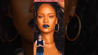 Rihanna From Barbados to Global Icon 🌟  Rihanna  shorts youtubeshorts rihanna hollywoood [upl. by Ellebana113]