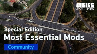 Most Essential Mods for Starting Out  July 2021  Mods of the Month  Cities Skylines [upl. by Akimas355]