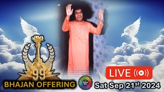 LIVE 99 BHAJANS Offering  Sat Sep 21st 2024  NJ USA [upl. by Inol]