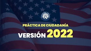 Práctica de ciudadanía americana  Versión 2022 [upl. by Atinrahs]