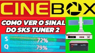 CINEB0X COMO VER SINAL SKS TUNER 2 [upl. by Ranie]