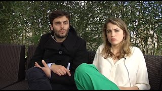 Adèle Haenel Pio Marmai  Interview Alyah [upl. by Ujawernalo]