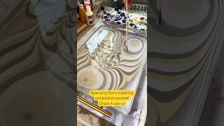 Satisfying marbling compilation posted The relaxing art of paper marbling 🎨 art marbling crafts [upl. by Magda109]