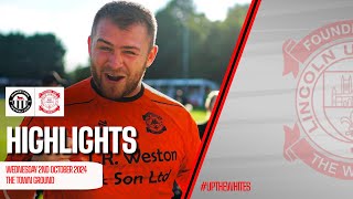 Highlights Heanor Town vs Lincoln United  UCL Knockout Cup 21024 [upl. by Sausa]