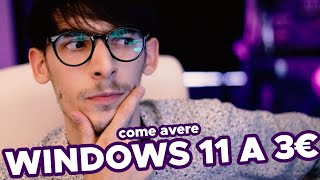 Windows 11 a 3€ Sito di KEY a prezzi STRACCIATI [upl. by Dannon]