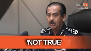 Bukit Aman reshuffle report untrue  IGP [upl. by Eta609]