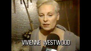 Vivienne Westwood Fall 1993 Fashion TV [upl. by Ahsiekim]