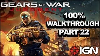 Gears of War Judgment Walkthrough  Containment Terminal  Declassified Mission and Cog Tag [upl. by Damle]