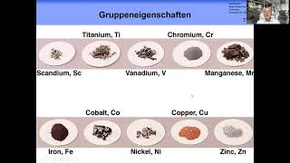 Anorganische Chemie Prof Dr Steffen Witzleben Vorlesung 16 Nebengruppen Teil 1 [upl. by Ecylla95]