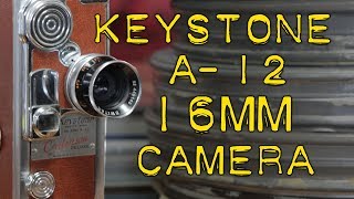 16mm Keystone A12 Criterion Deluxe Camera  Ektachrome 100D 7294 Test [upl. by Elnora]