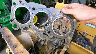 Vermeer Trencher Head Gasket Failure  Deutz F3L 1011 [upl. by Nawtna902]