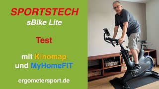 Sportstech sBike Lite Speedbike im Test ergometersport [upl. by Ariaes]