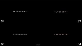 All Succession opening credits at the same time [upl. by Leahcimsemaj]