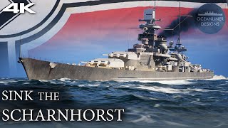 How Scharnhorst was Sunk Battle of the North Cape 1943 [upl. by Yecad]