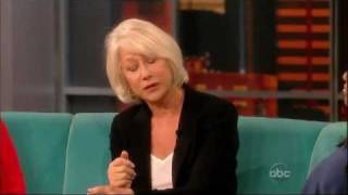 Helen Mirren on The View 09082011 [upl. by Cesare701]