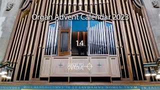 Bradford Cathedral  Organ Advent Calendar Day 14 [upl. by Akkire]