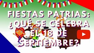 FIESTAS PATRIAS ¿Qué celebra Chile el 18 de septiembre [upl. by Aitahs653]