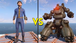 Fallout 4  200 Kids VS 25 Sentry Bots  Battles 3 [upl. by Aldus]