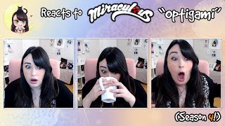 ★LunaTK Reacts to Miraculous Season 4 Optigami★ [upl. by Aicilav]