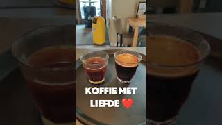 ❤️ Koffie met liefde en 💔 zonder liefde shorts coffee barista heiligeboontjes rotterdam [upl. by Cedric]