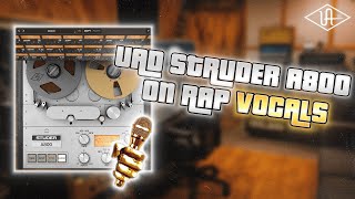 This Plugin Is GOLDEN 🌟 For Your RAP VOCALS  How To Use UAD Spark Studer A800 For Hip Hop Music [upl. by Ruthie875]