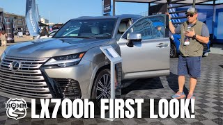 2025 Lexus LX700h Unveiled in USA Hands On First Look at Electricity Expo Austin [upl. by Buskirk412]