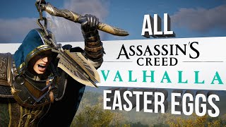 All Assassins Creed Valhalla Easter Eggs [upl. by Orimar]