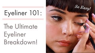 Eyeliner 101 Everything You Need To Know  How to Apply Pencil Liner [upl. by Aiki401]