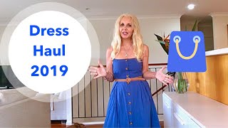 Summer Spring Dress Haul for Mature Womens Fashion Styles [upl. by Nahgen]