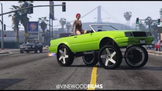 GTA 5 DONK MOD CHOP TOP [upl. by Nnod489]