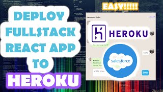 How to Deploy A FullStack React App to HEROKU  EASY [upl. by Higbee57]