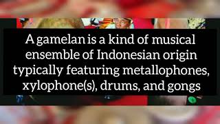 The Gamelan music of Indonesia [upl. by Rotkiv]