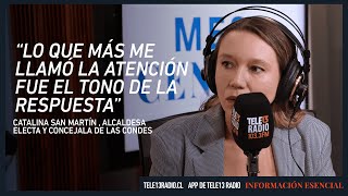 Alcaldesa electa de Las Condes por polémica por sueldo de Cubillos Mesa Central con Iván Valenzuela [upl. by Finnigan]