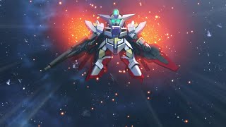 SD Gundam G Generation Cross Rays   Double 00 13 final mission [upl. by Eilyr]