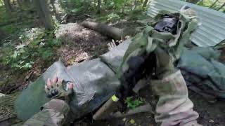 Flank  Defensive Firefight  Full Mission at Clarington Woods Airsoft  Tokyo Marui MWS MK18 GBBR [upl. by Siocnarf283]