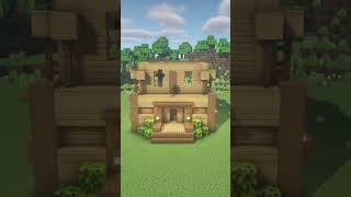 Minecraft Starter Survival House shorts [upl. by Vadim1]