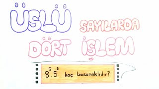 7 Üslü Sayılarda Dört İşlem [upl. by Farlay]