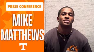 5star Vols signee Mike Matthews talks transition to TN UA AllAmerican Game [upl. by Elynad]