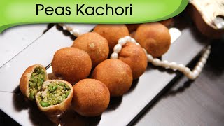 Peas Kachori  Quick And Crispy Snack Recipe By Ruchi Bharani [upl. by Haidej121]