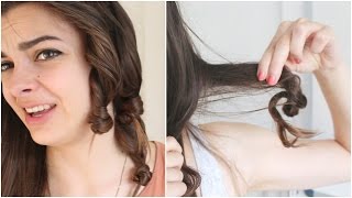 Cocoon Curls Tested  Overnight Curling FAIL [upl. by Scrogan]