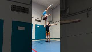 ✨ duofireacrobats cirque handtohand acrobalance acroarts portesacrobatiques [upl. by Nerita]